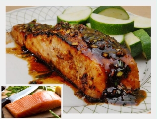 Maple Glazed Salmon