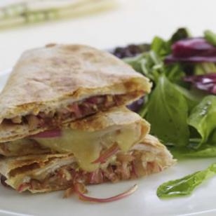 Balsamic Turkey Quesadillas