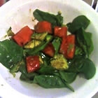 Avocado Spinach Salad