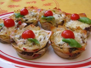 Lasanga Cupcakes