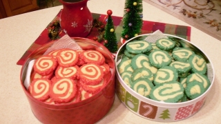 Christmas Cookie Pinwheels