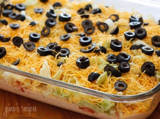 Skinny taco dip