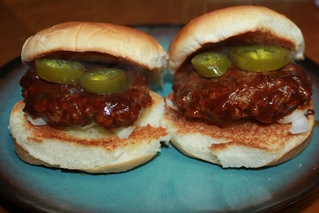 Jalapeno BBQ Burgers
