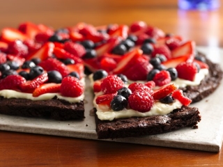 Brownie Pizza