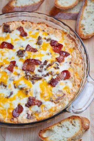 Bacon Cheeseburger Dip