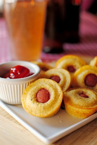 Corn Dog Muffins