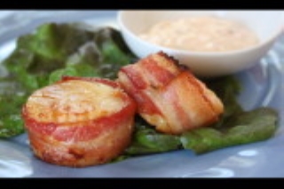 Bacon Wrapped Scallops
