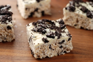 Oreo Rice Krispie Treats