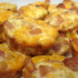 Ham and Cheese Frittatas