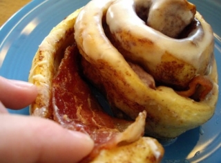 Bacon Cinnamon Rolls