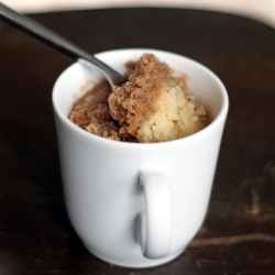 Coffee Cake in a Mug