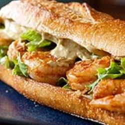 Spicy Shrimp Sandwich