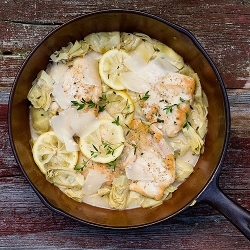 Lemon Chicken w Artichokes