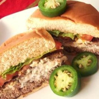 Cream Cheese Jalapeno Burgers