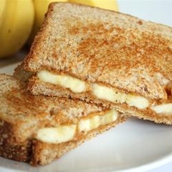GRILLED PB and Banana