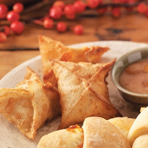 Pumpkin Wontons