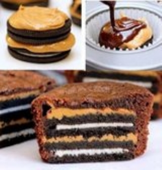 Oreo Peanut Butter Brownies