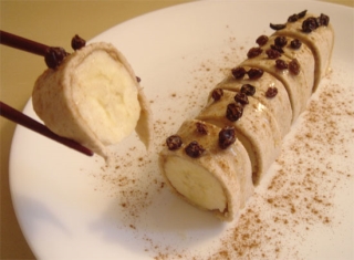 Banana Sushi Rolls