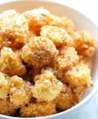 Parmesan Cauliflower Poppers