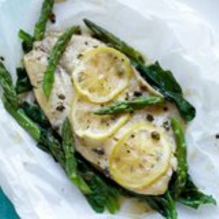 Fish and Veggies in Foil