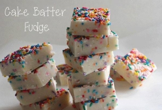 Cake Batter Fudge