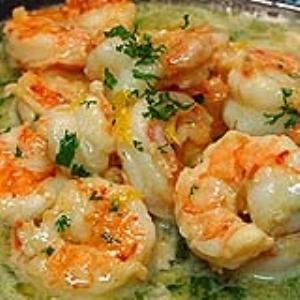 Butterless Shrimp Scampi