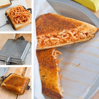 GB and Spag Sandwich
