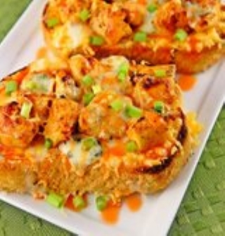 Buffalo Chicken Toast