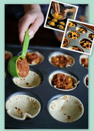 Mini Mexican Pizzas