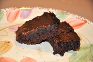 Dr. Pepper Brownies