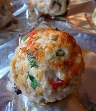 Chicken Parmesan Meatballs