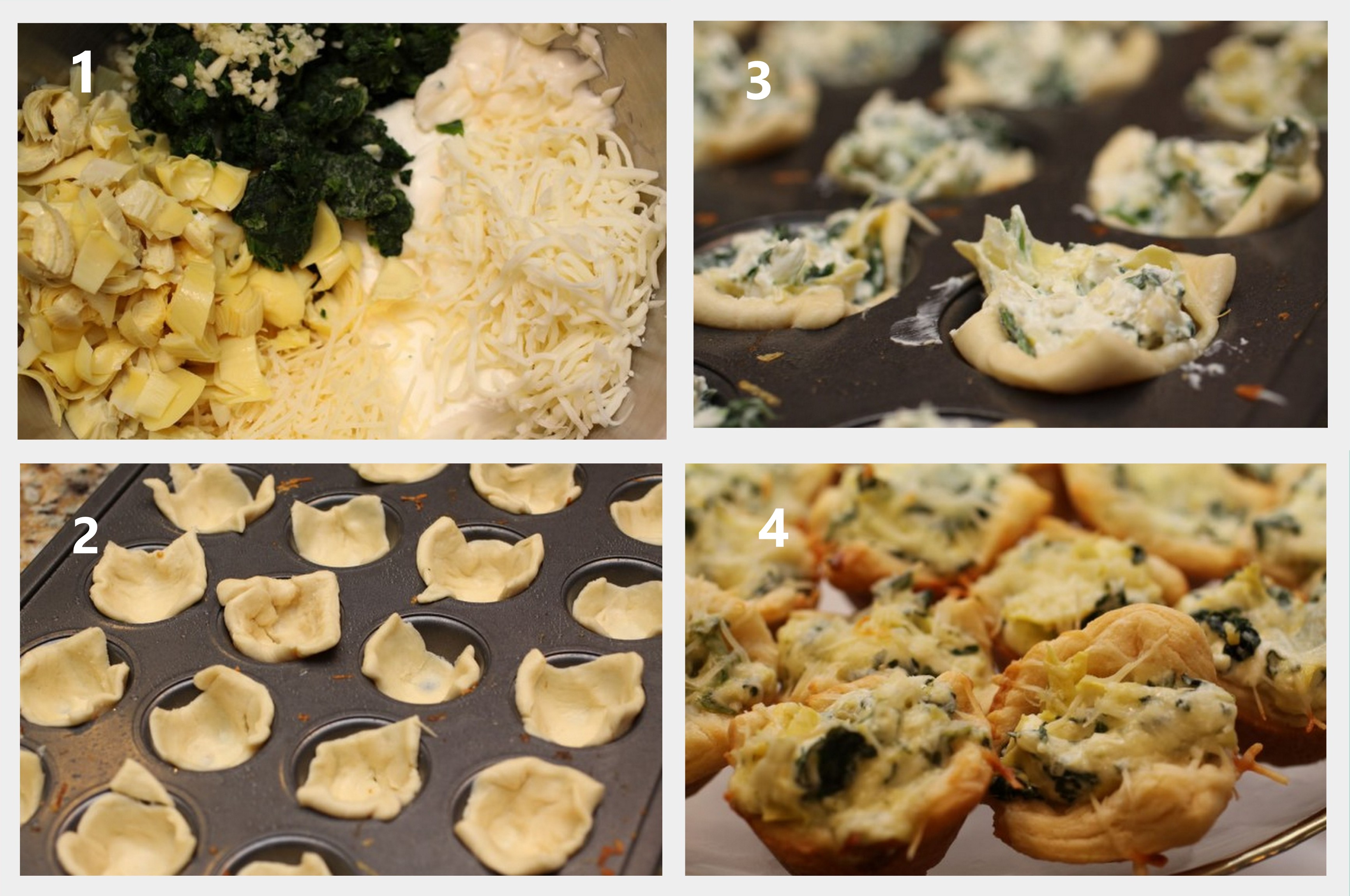 Stuffed Artichoke Bites