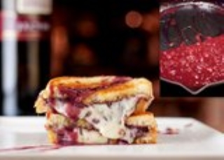 Wine and Cheese Grilled Cheese