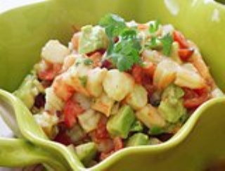 Lime Shrimp and Avocado Salad