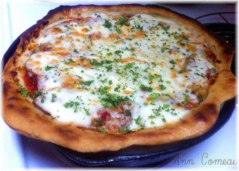 Deep Dish Pizza...Cast Iron Style