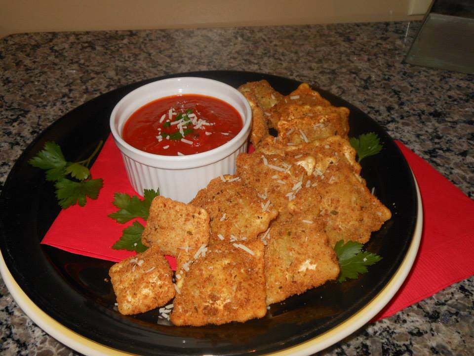 Fried Cheese Ravioli 