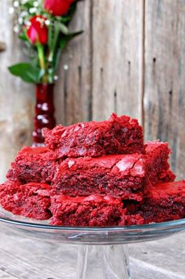 Red Velvet Brownies