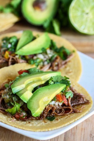 Crock Pot Beef Tacos