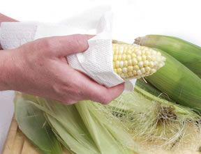 Remove Corn Silk