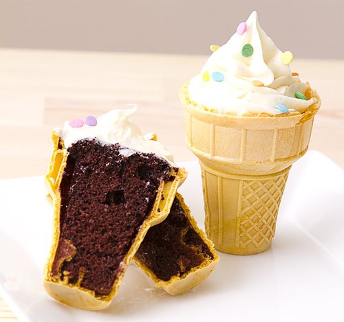 Cupcake Cones