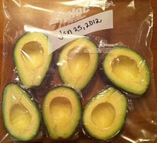 Freeze your Avocados