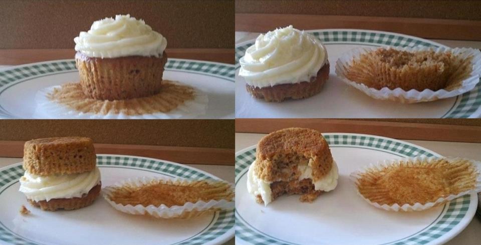 Make a Cupcake Sandwich