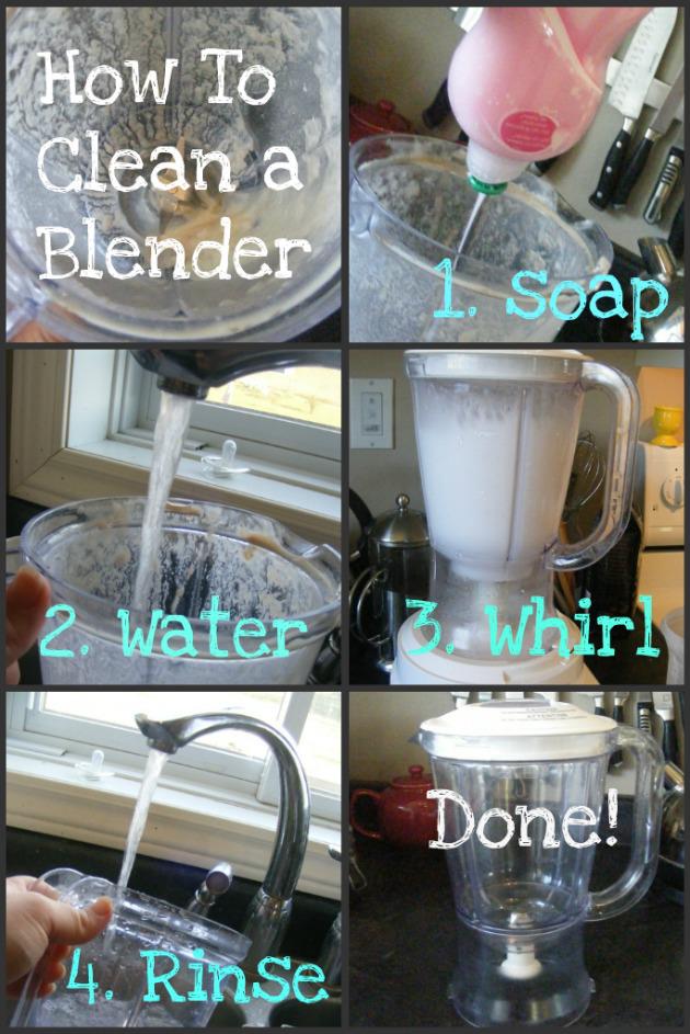 Easy way to clean you Blender