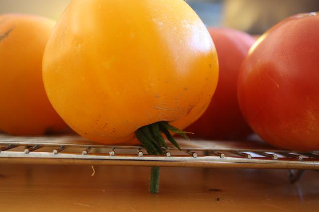 Store Tomatoes upside down to last longer