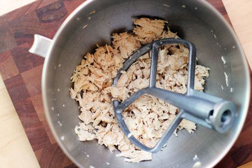 Shred Chicken in your Kitchen Aid Mixer