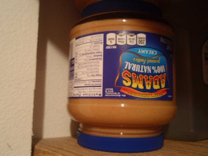 Store Natural Peanut Butter Upside Down