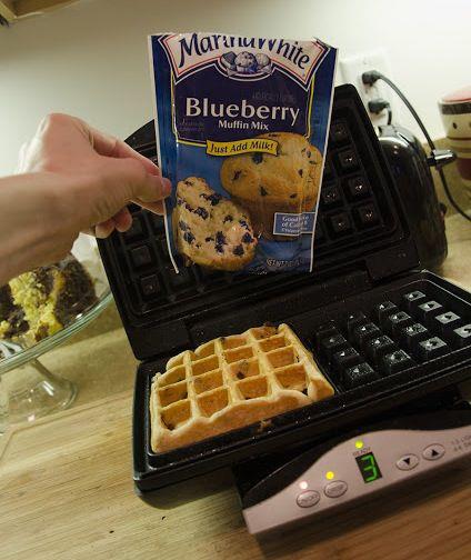 Make Muffins in a Waffle Maker