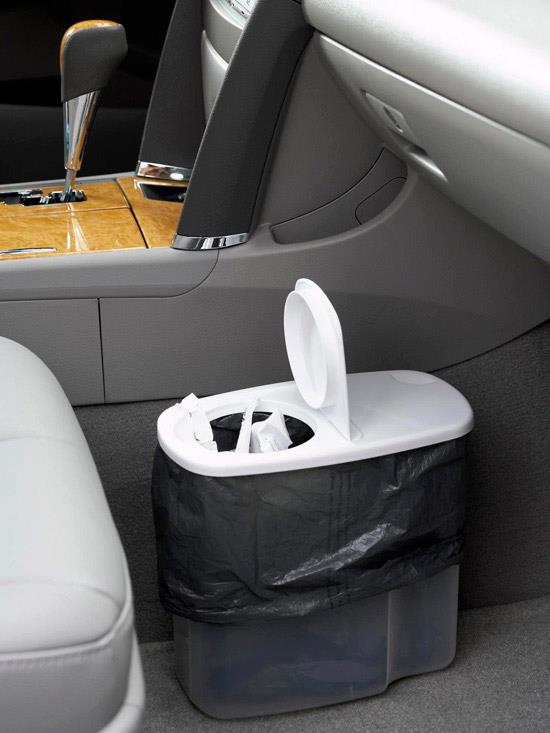 Cereal Container - Good Trash can for the car