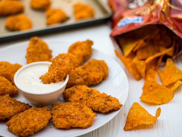 Dorito Crusted Chicken