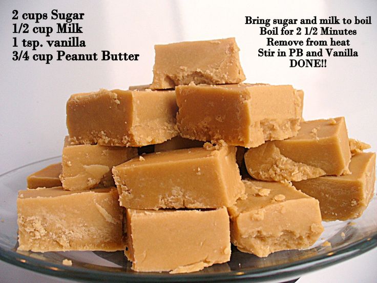 Easy PB Fudge
